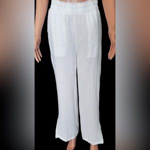 C & C California Size Small Pants Elastic Waistband 100% Cotton New with tags